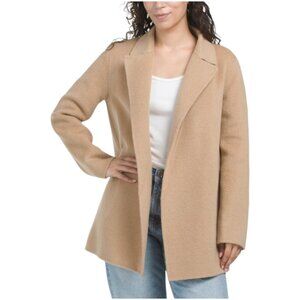 THEORY Wool Sileena Chevron Coat
